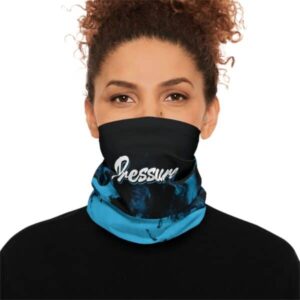 Blue Abstract Pressure Neck Gaiter